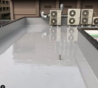 屋上防水完成