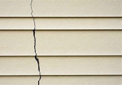 外壁のひび割れ